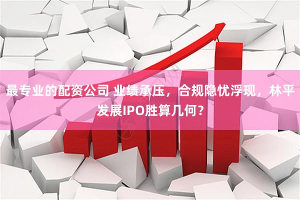 最专业的配资公司 业绩承压，合规隐忧浮现，林平发展IPO胜算几何？